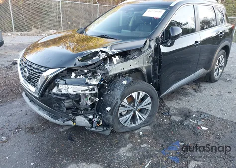 2022 Nissan Rogue Sv Fwd из США, поврежденный, VIN 5N1BT3BA6NC719827